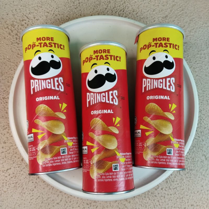 

Amanta Shop | Pringles Original Potato Crisps Snack Camilan Makanan Ringan Kentang Halal 102g