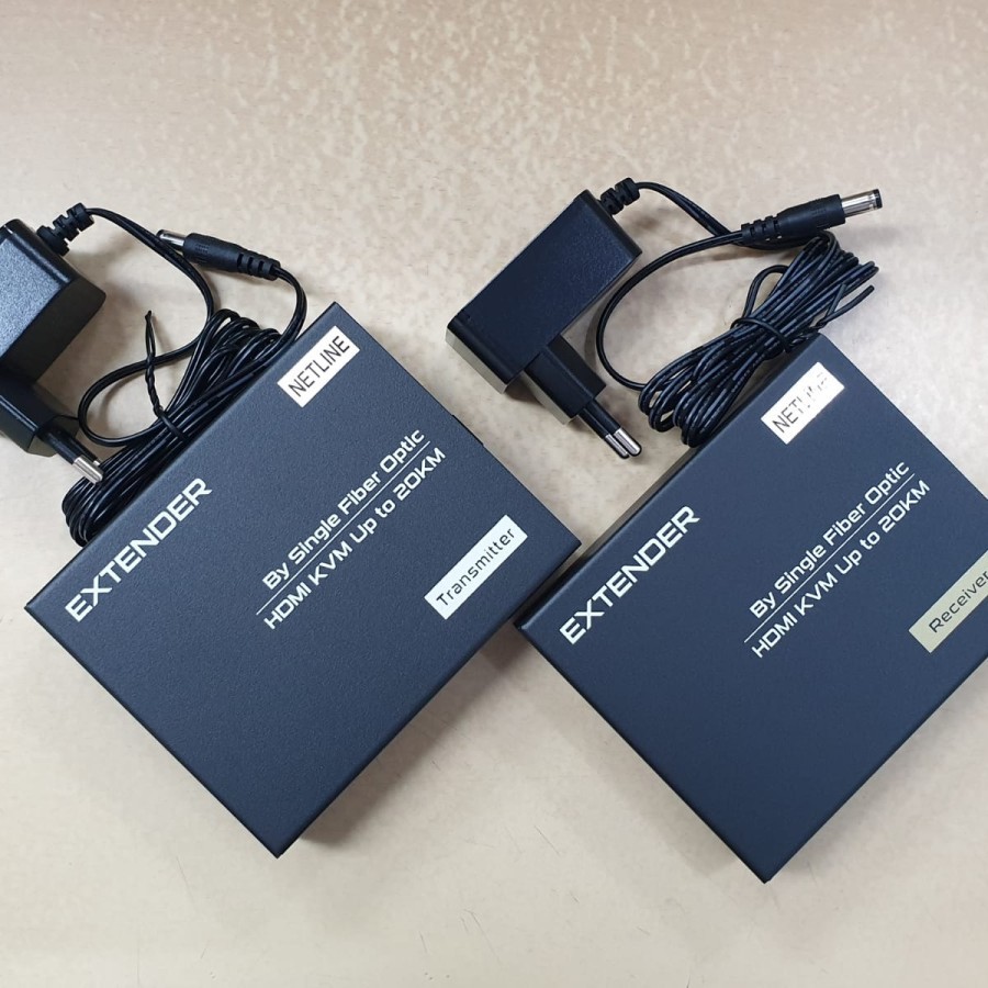 Netline HDMI KVM Extender Over Fiber Optic (Support 20KM)