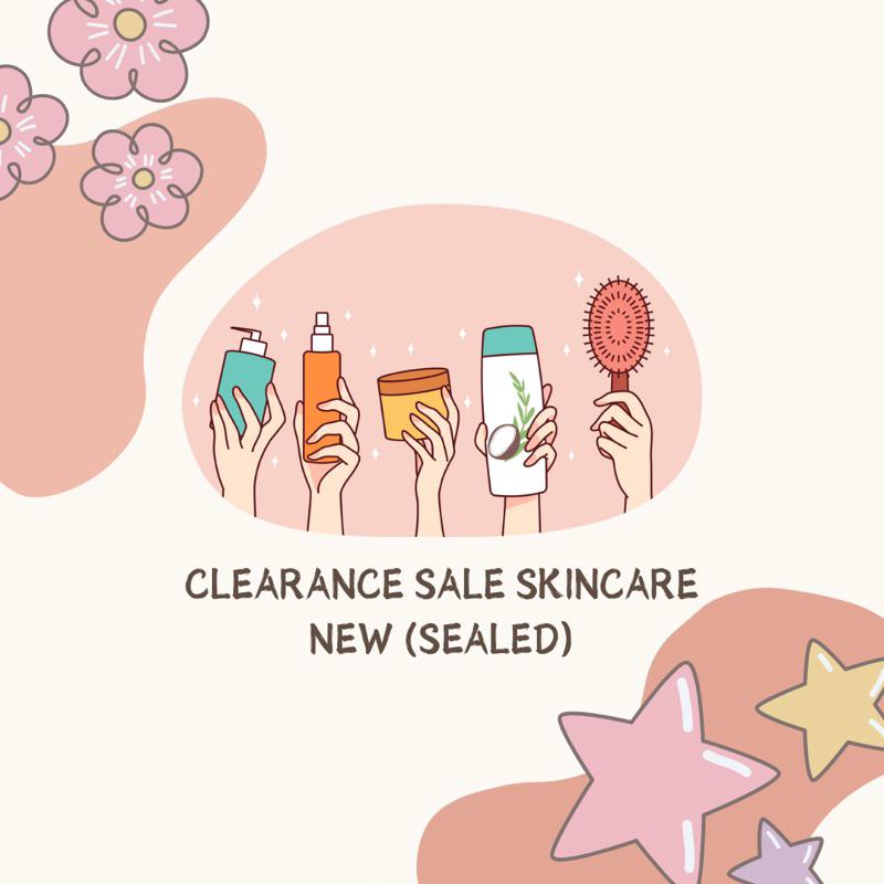CLEARANCE SALE SKINCARE NEW SEALED ORIGINAL 100%
