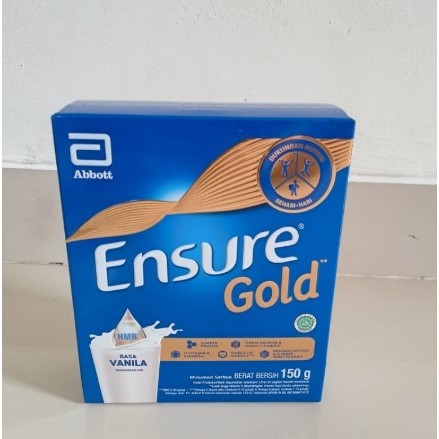 

SPESIAL HARI INI!!! Ensure Gold Vanilla 150gram (ED 05/2026)