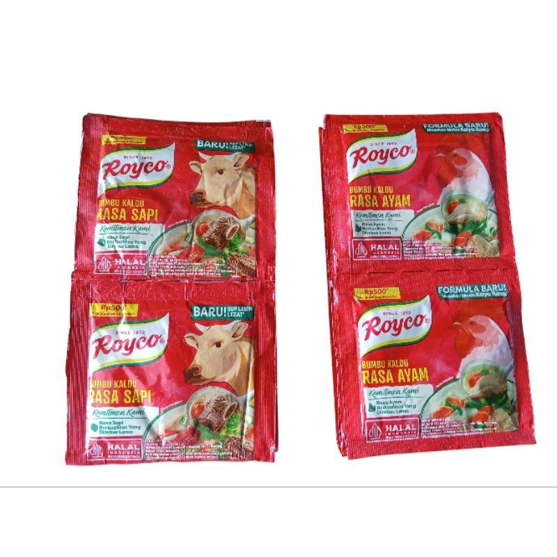 

Bumbu Masak Royco 8g x 12