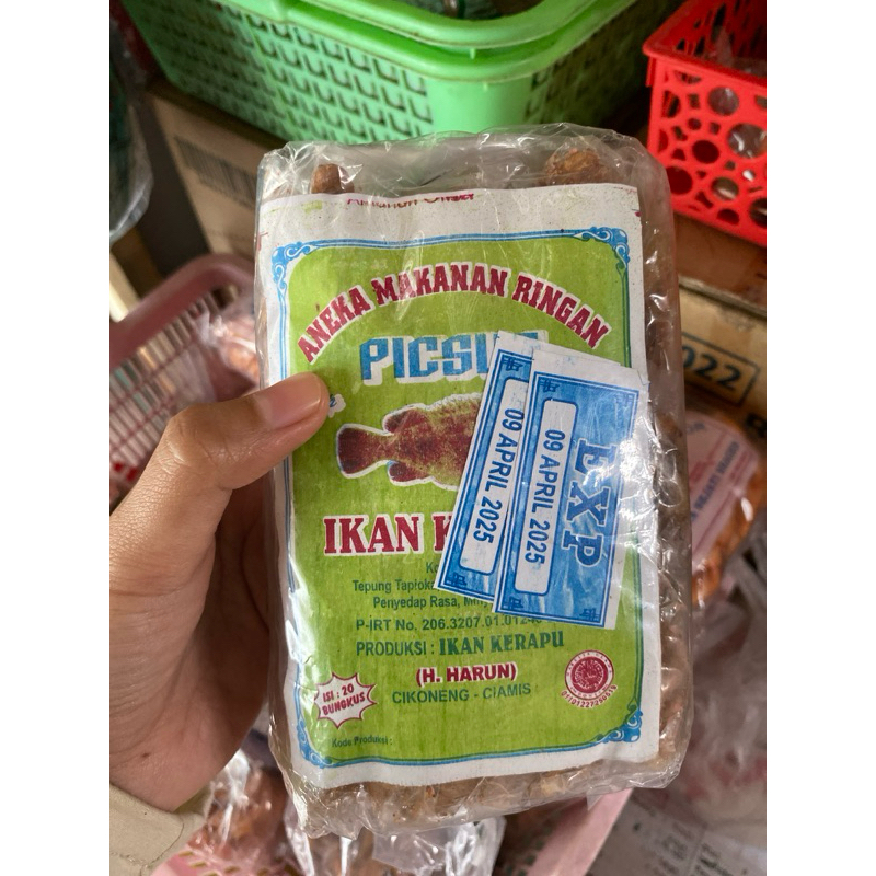 

Ikan Kerapu Snack Pedas 20pcs