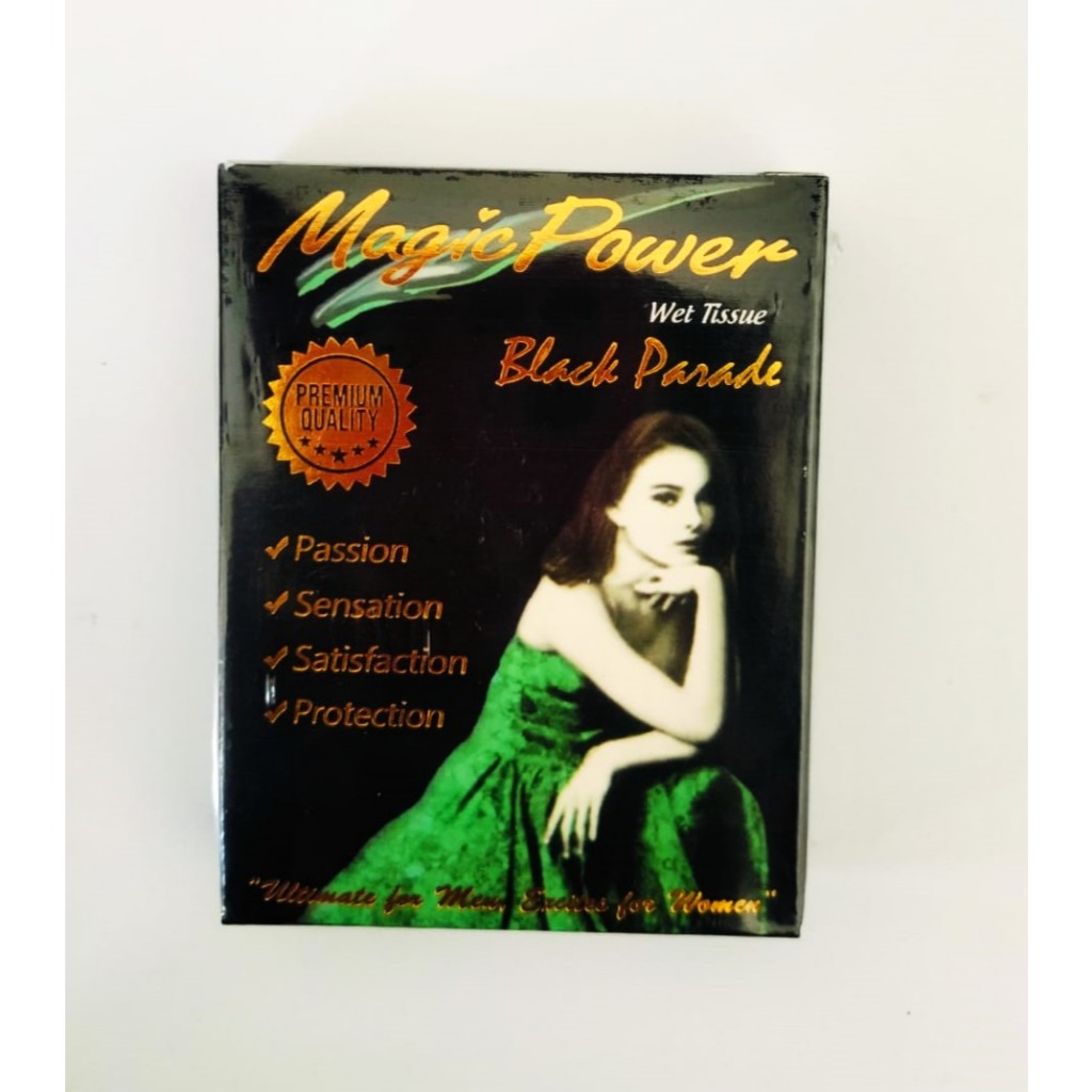 Tissue Magic Power  Tisu Magic Hijau Black Parade - 6 Lembar