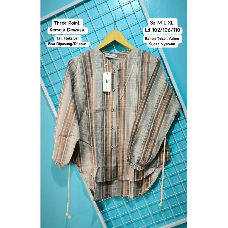 Kemeja Wanita Dewasa Original Brand Three Point