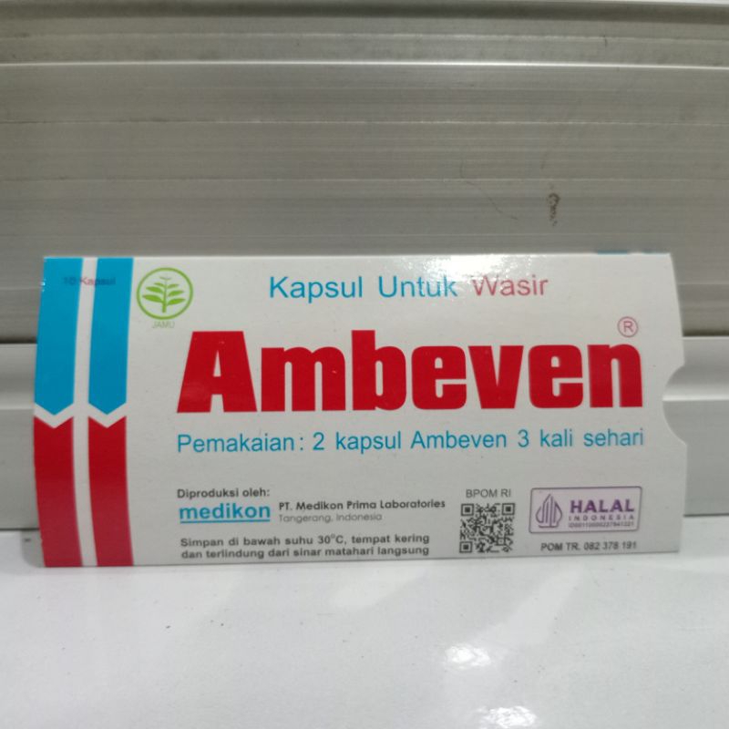 Ambeven Kemasan 1 Strip - Obat Wasir