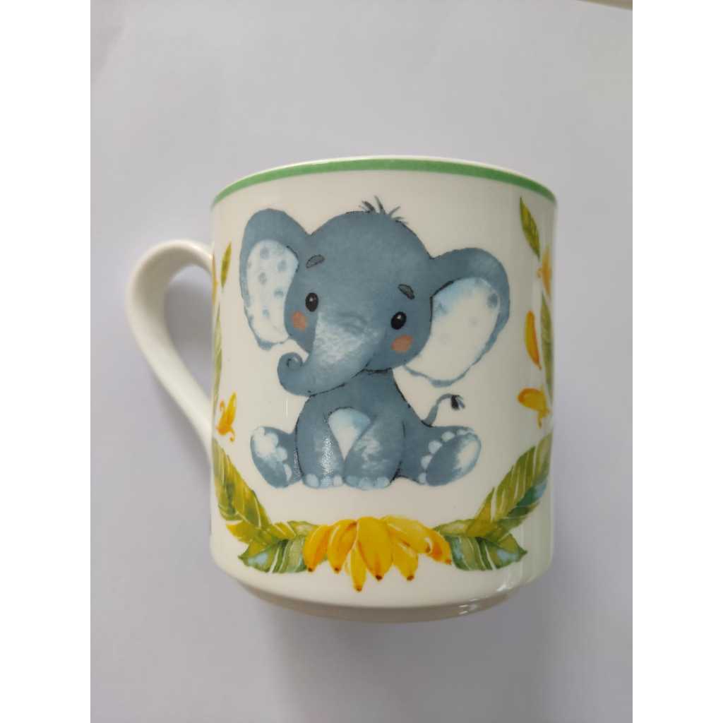 Mug Anak Lumerpa ANIMAL Stackable 320 ml CACA (Gajah) COSICASA KIDS