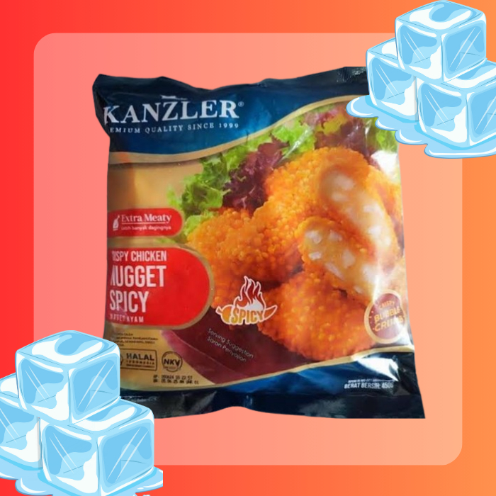 

KANZLER Spicy Chicken Nugget 450gr