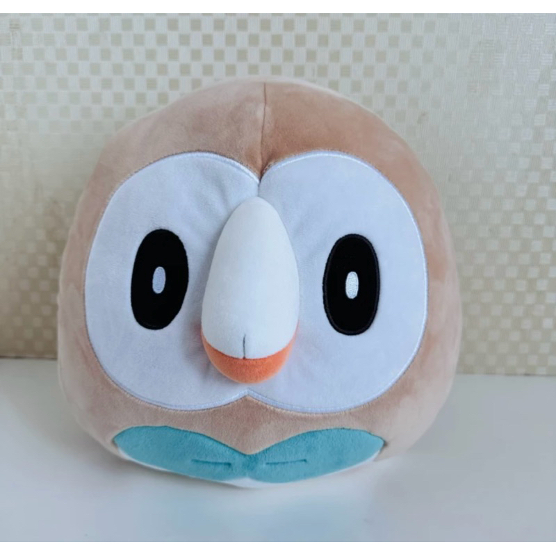 Pokemon doll / Pokedoll boneka plush Rowlet big lifesize rare / langka gendut bunder