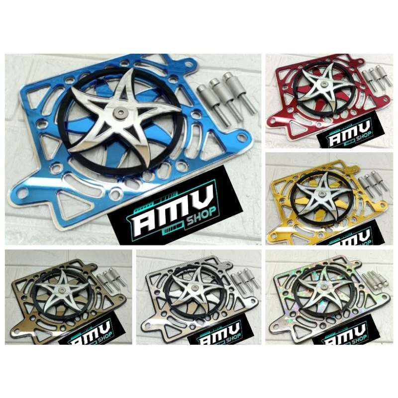 Cover radiator cover tutup radiator spiner sabit Mirror Honda Vario 125 Vario 150 PCX 150 ADV 150