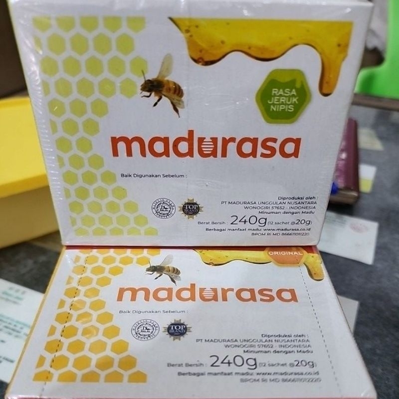 

madurasa sachet box 12 pcs rasa original / jeruk nipis