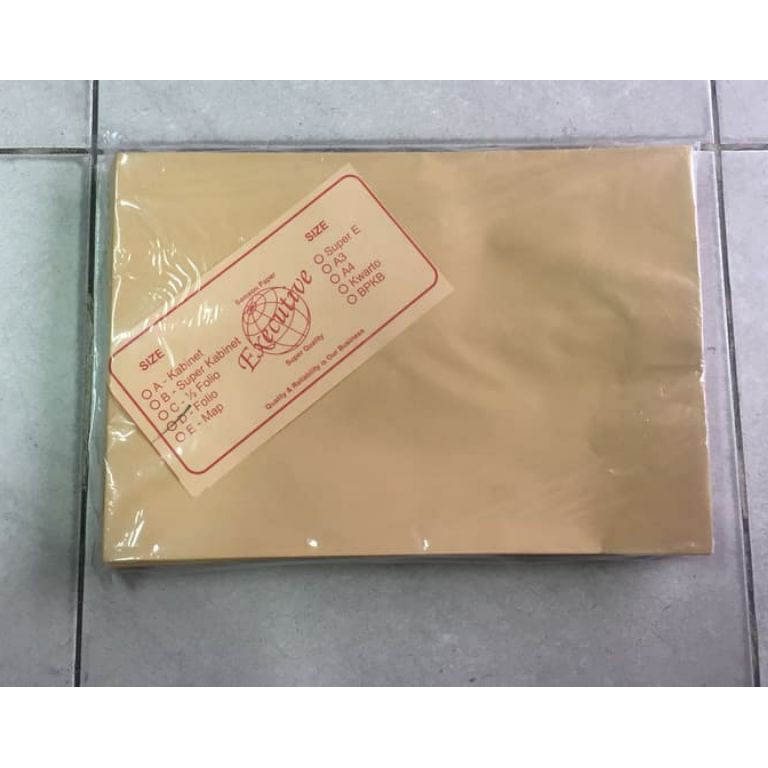 

KODE ZLKGF Amplop Coklat Folio isi 1 Lembar 35pak