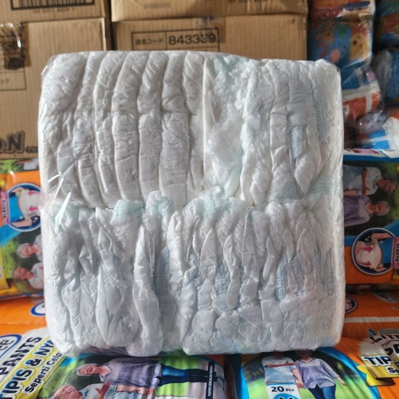Popok Dewasa Curah / Repack Celana Dan Perkat Size M,L,XL,XXL Isi 20-30 pcs TERMURAH
