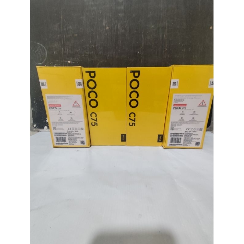 Poco C75 New Ram 6/128 & 8/256 Garansi Resmi Original 100%