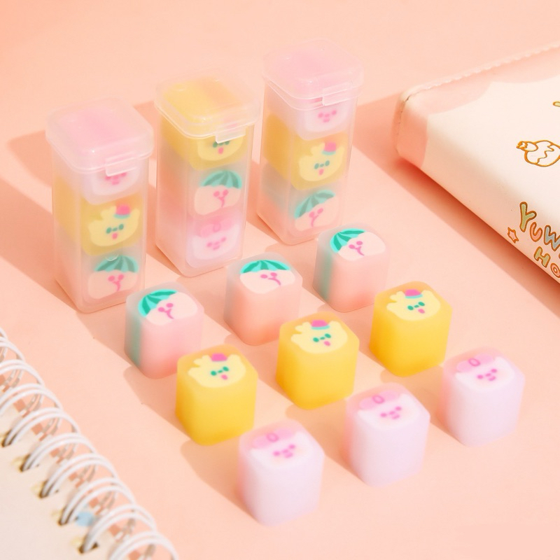 

Penghapus Eraser Mini Penghapus Toples Lucu #t074