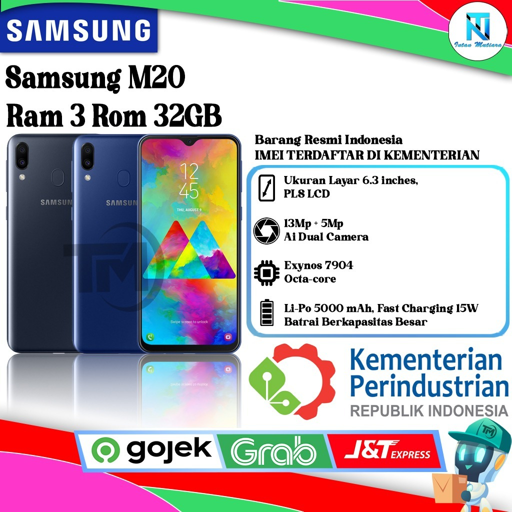Samsung M20 Ram 3GB Rom 32GB