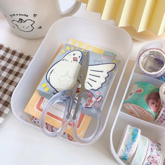 

Gunting Kertas Transparan Aesthetic/Pemotong Scrapbook Korean - LARGE