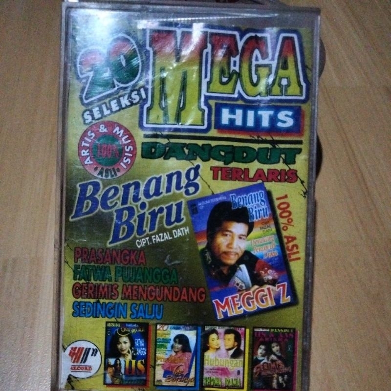 kaset pita suara jadul"20 SELEKSI MEGA HIT'S DANGDUT TERLARIS"