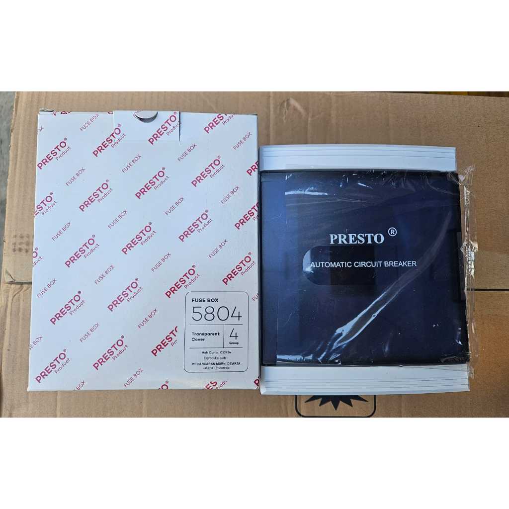 Box MCB Presto 4Grup / Fuse Box Presto 4 Group