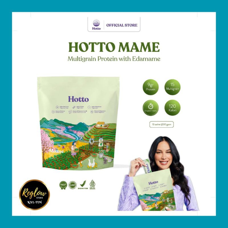 

Hotto Mame Protein Multigrain With Edamame 1 pouch