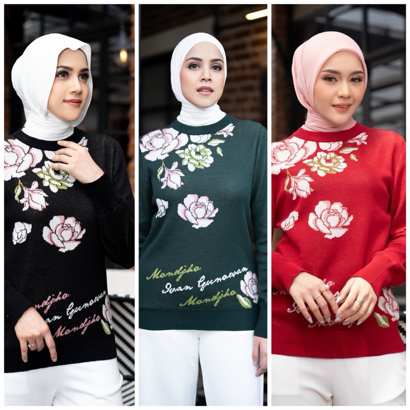 Mandjha Rose Blouse by Ivan Gunawan - Knitt Premium By Ivan Gunawan