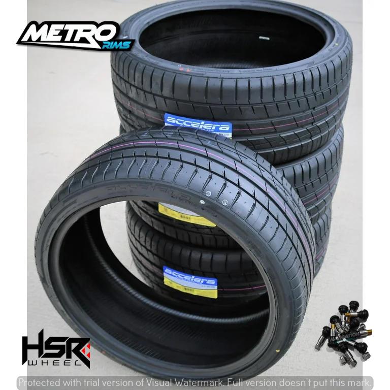 ban mobil tapak lebar tubeless ring 22 265/35 merk accelera iota st68 ukuran 265 35 R22 all new CRV