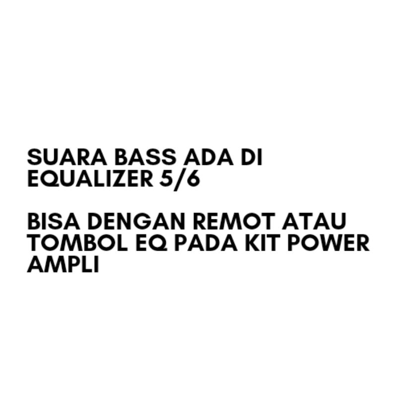 BIG DEALS Siap Pakai Kit Power Ampli Spiker Aktif Cas Ulang Subwoofer Amplifier Angkat 4 Speaker 12