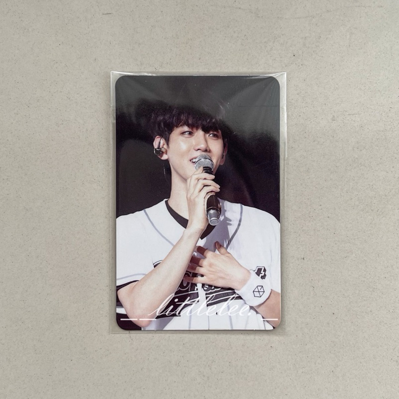BAEKHYUN PHOTOCARD ELYXION SEOUL DVD