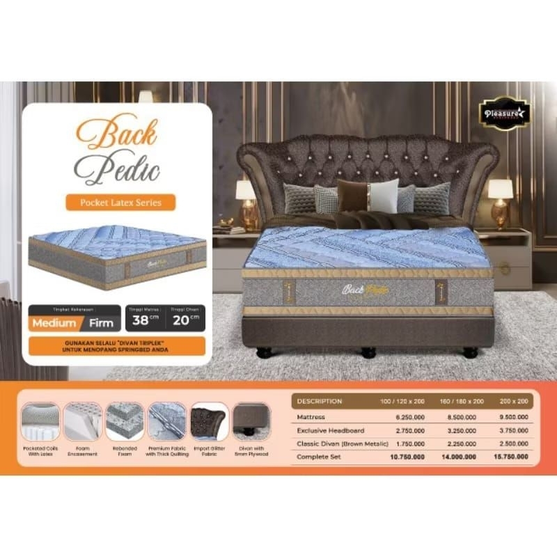 Springbed Pleasure Pocket Latex Series