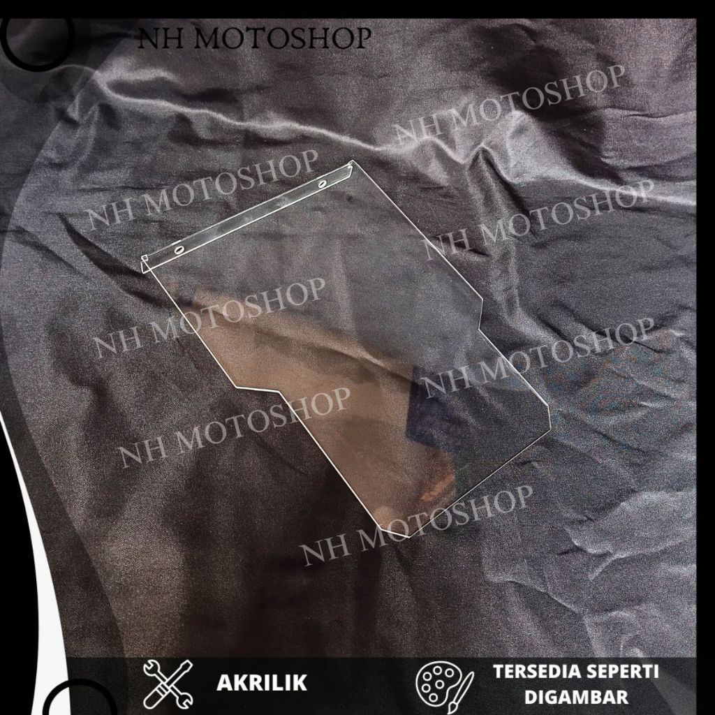 MUDFLAP AKRILIK VARIO 110 FI PANJANG MUDFLAP VARIO 110 INJEKSI PENAHAN LUMPUR HONDA VARIO
