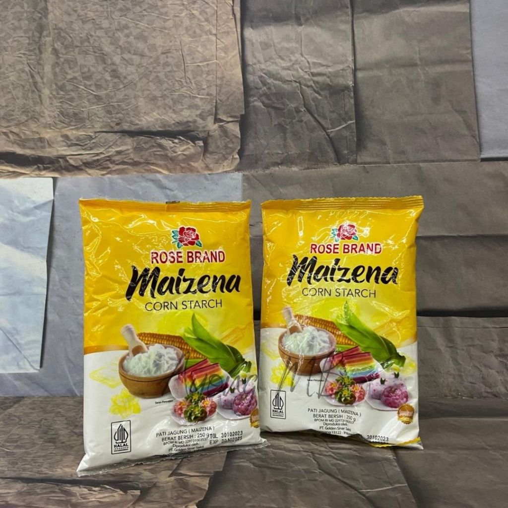 

ROSE BRAND MAIZENA CORN STARCH 250GR / TEPUNG MAIZENA