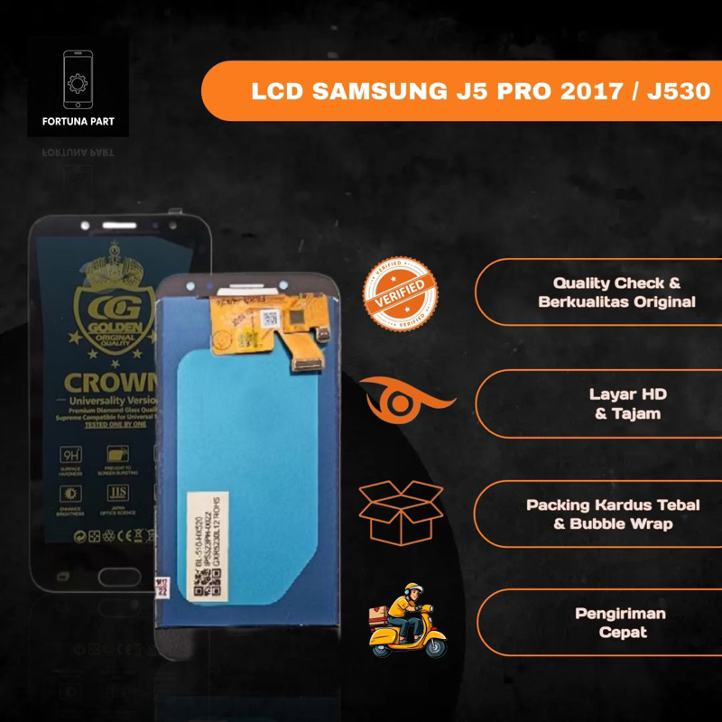 LCD TOUCHSCREEN SAMSUNG J5 PRO 2017 / J530 - ORIGINAL COMPLETE