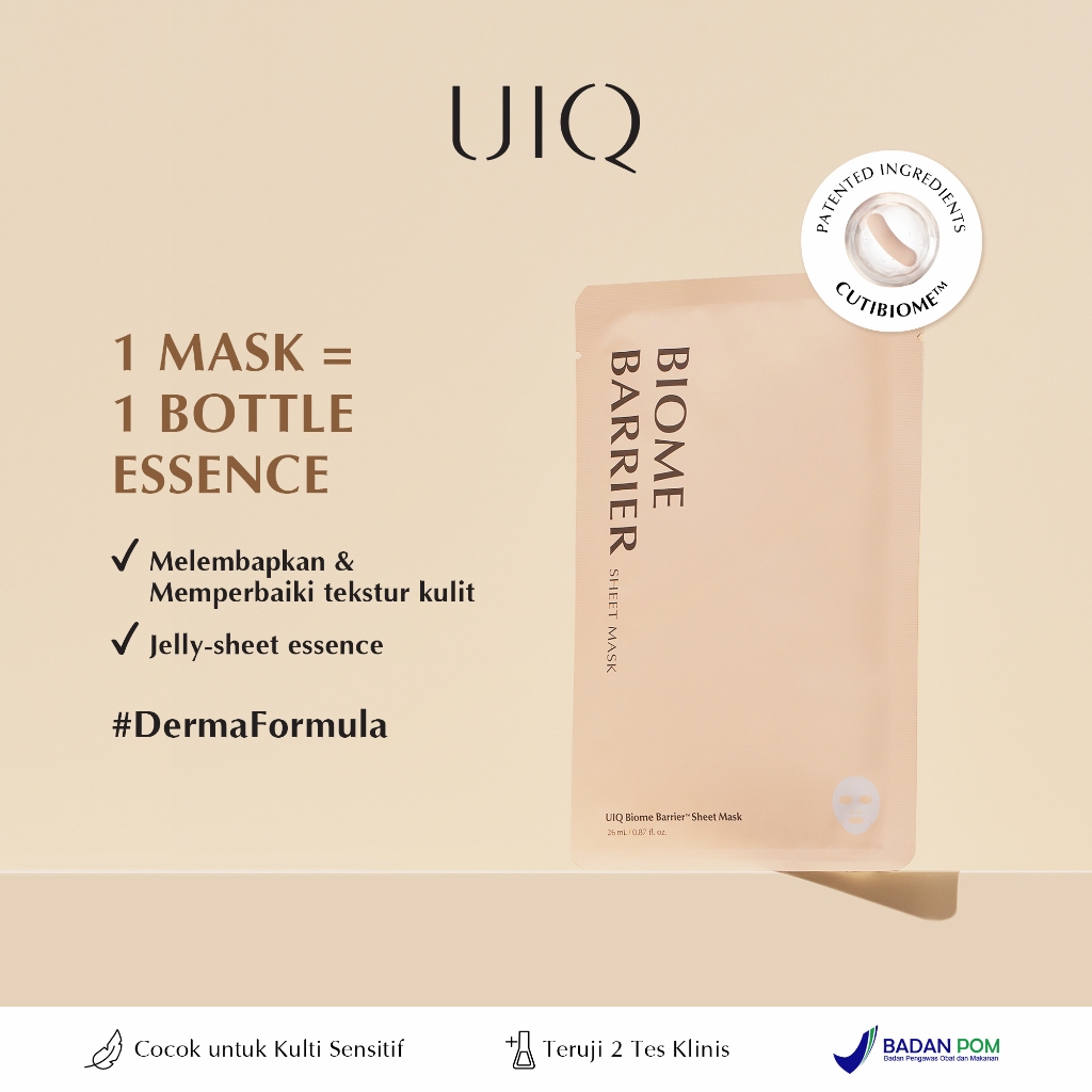 UIQ Biome Barrier™ Sheet Mask 1 pc