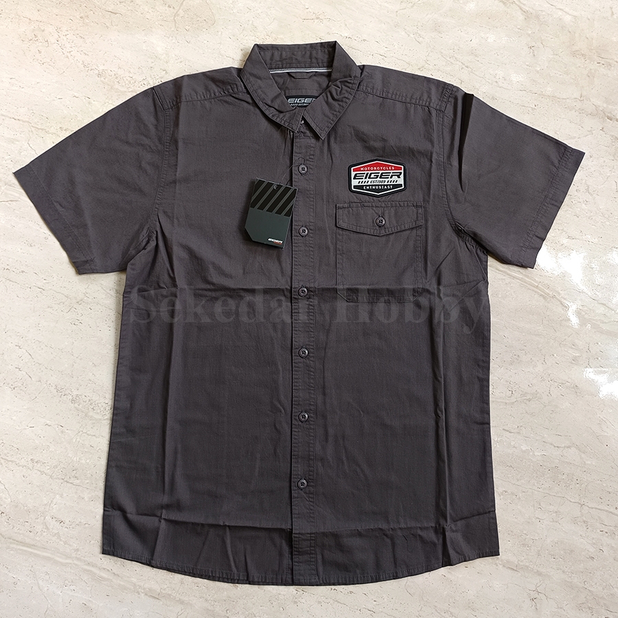 KEMEJA EIGE1989 MACHINE STREET GREY