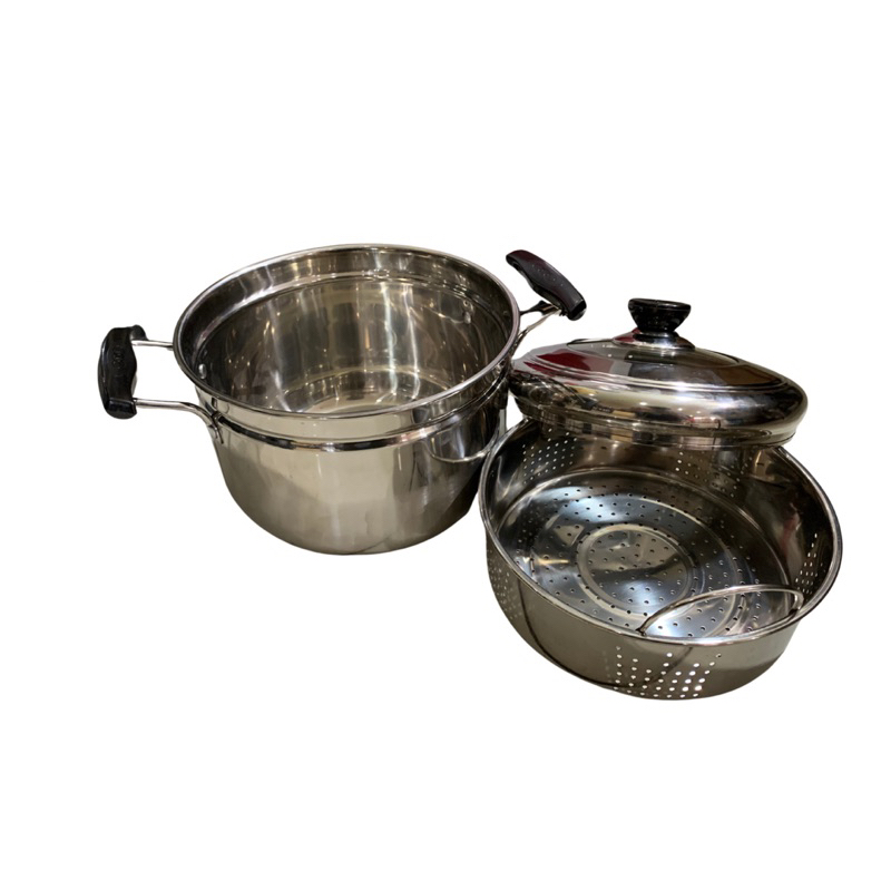 Panci dandang steamer kukusan stainles steel serbaguna 28cm