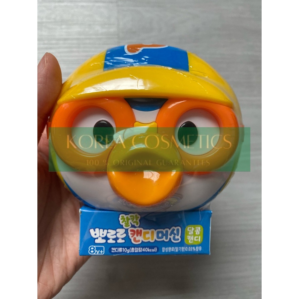 

Pororo Click Candy Machine Case Bag / Tas Permen Vitamin Anak Korea