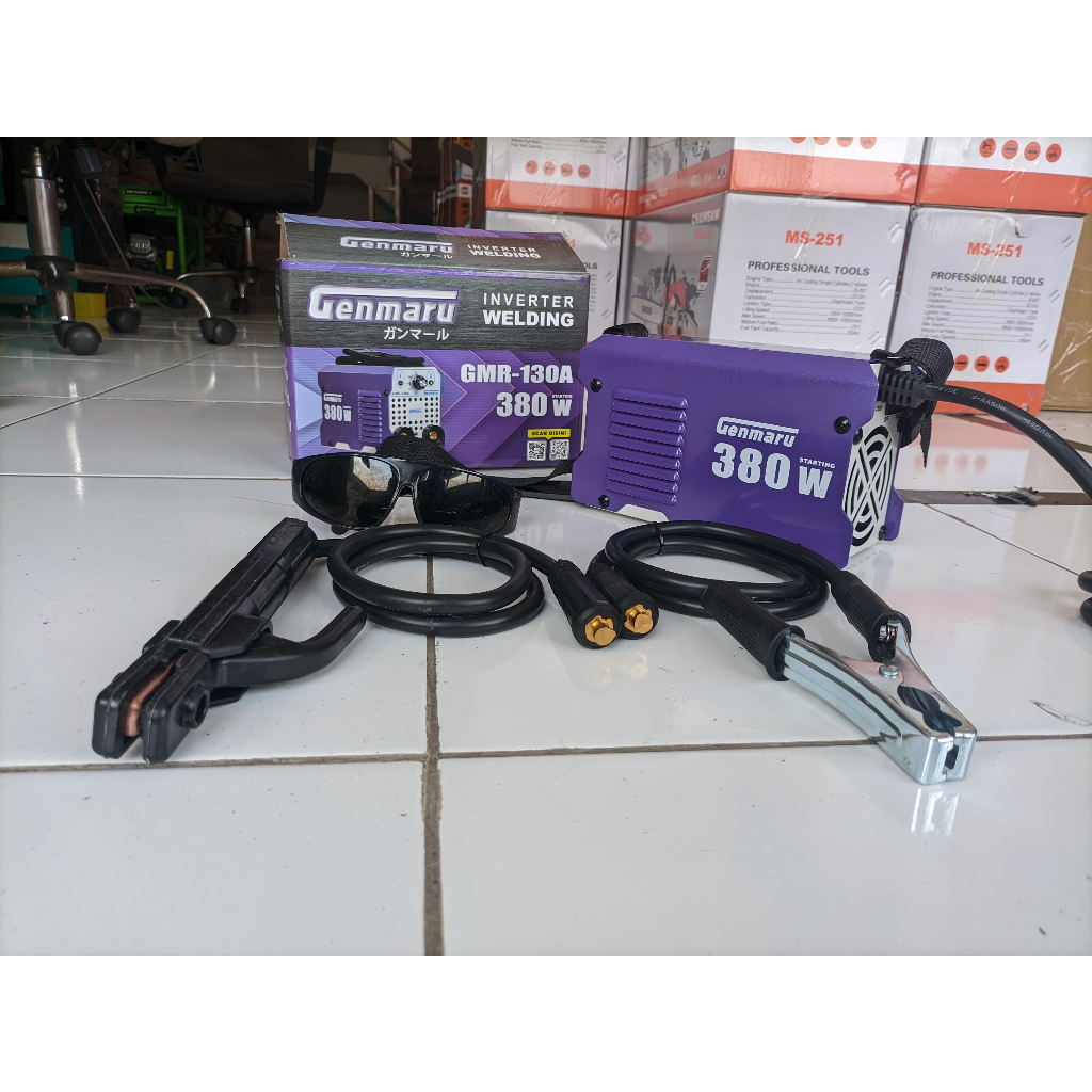 Genmaru Mesin Las 380 watt Mesin Las Inverter