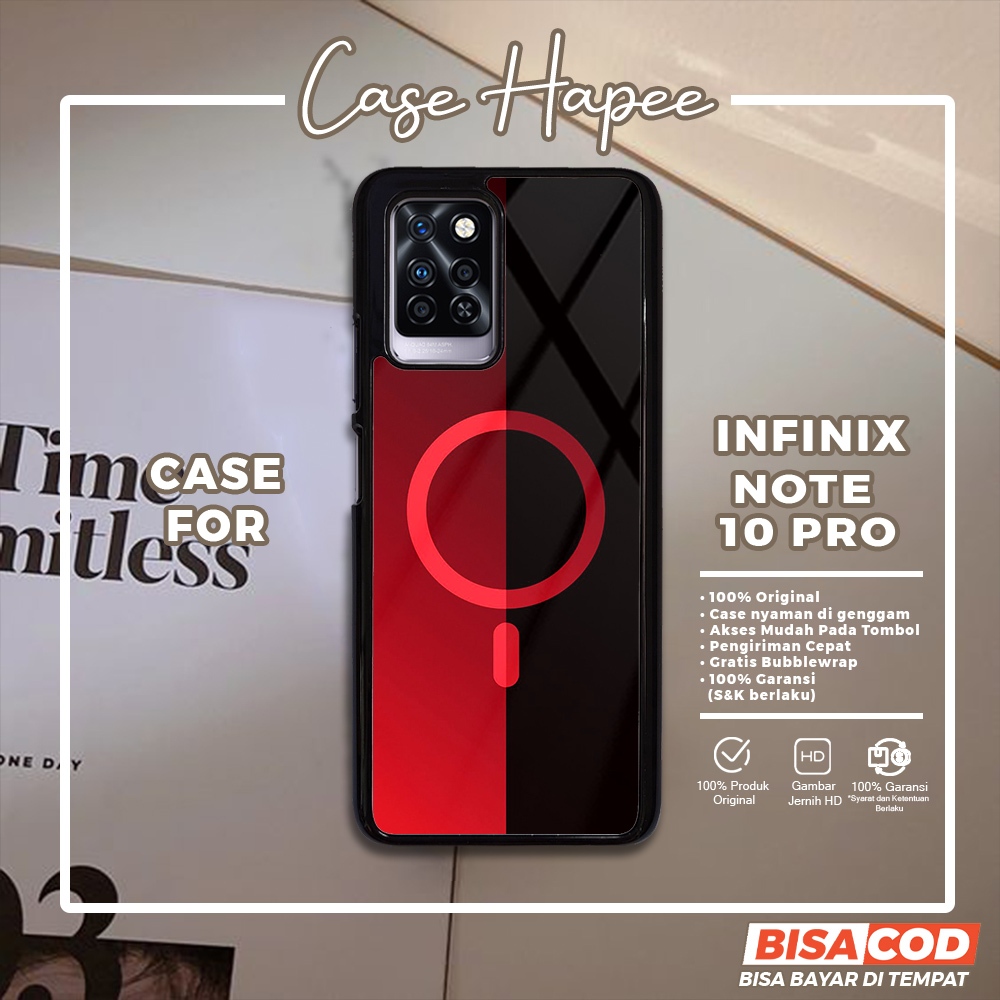 Case Infinix Note 10 Pro Casing Infinix Note 10 Pro [MAGS] Casehapee Case Glossy Case Aesthetic Cust
