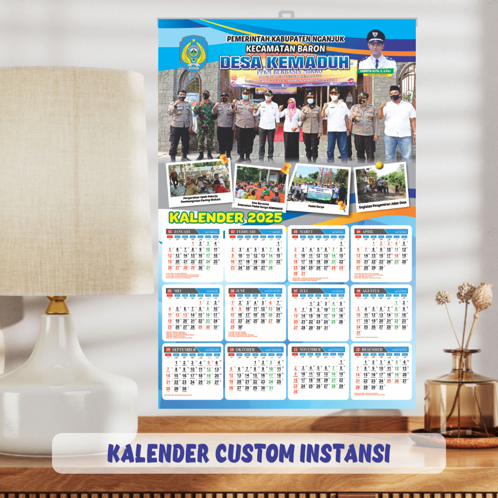 

KALENDER 2025 INSTANSI / DESA / MADRASAH BEBAS DESAIN