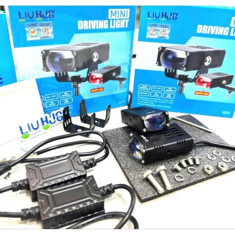 LAMPU TEMBAK MINI SLIM ORIGINAL HJG HJ1 DEVIL EYE MERAH BIRU LAMPU SOROT GEPENG HJG HJ1 ORIGINAL