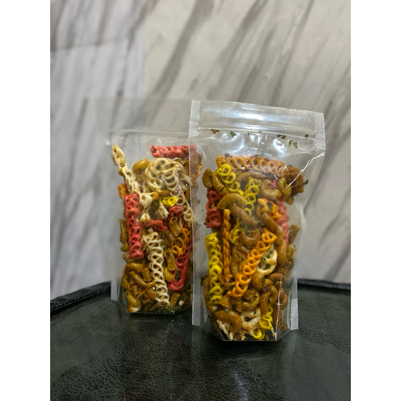 

makaroni mix 250 gram, Pedas daun jeruk!