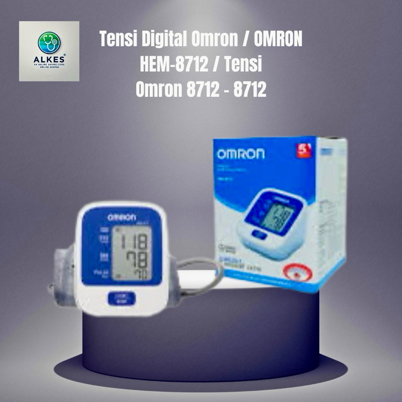 OMRON Tensi Digital Hem-8712 - Omron HEM-8712