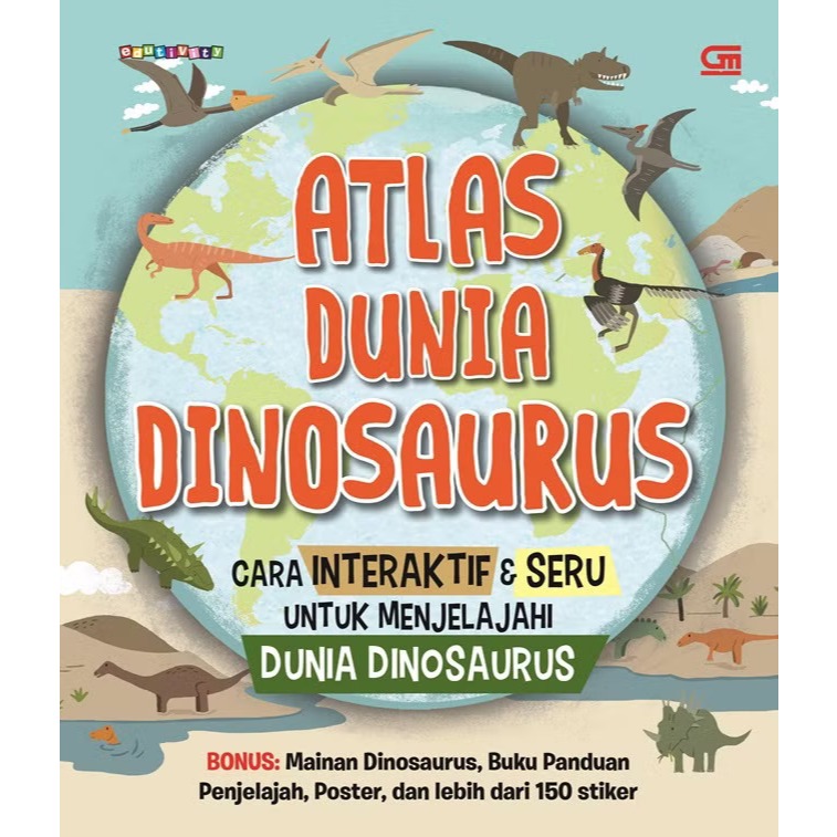 Gramedia - Atlas Dunia Dinosaurus
