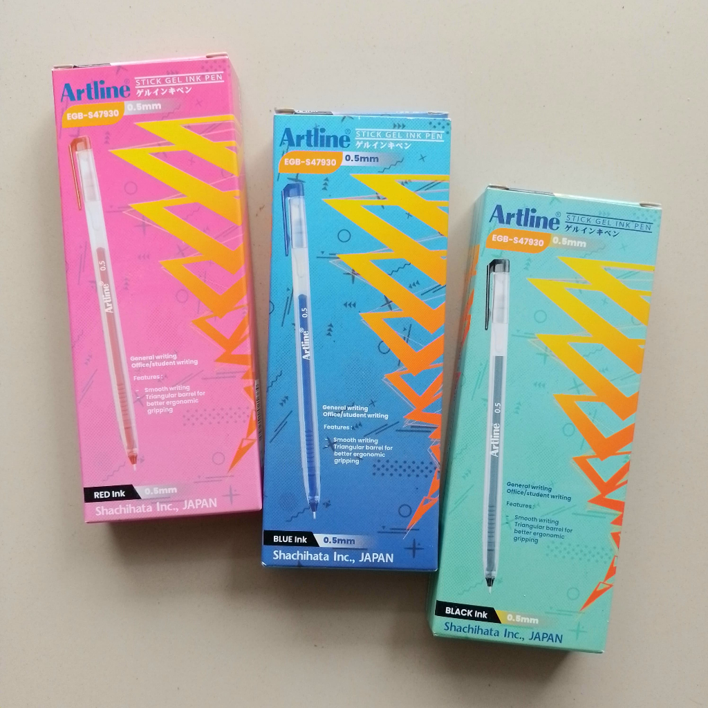 

Pulpen Stick Pen Artline EGB-S47930 0,5mm ( 12 Pcs ) [ Original ]