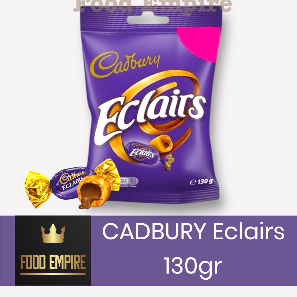 

CADBURY Eclairs Chocolate 130 gr | Permen Cokelat Caramel