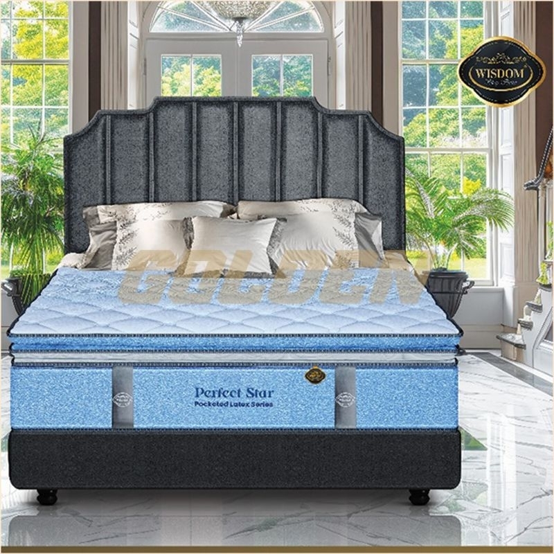 Springbed Wisdom Perfect Star Matras Latex 180x200 CM