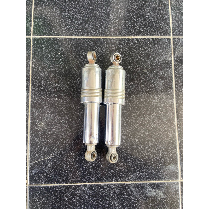 shockbreker sekok belakang peredam kejut Yamaha Alfa chrome original