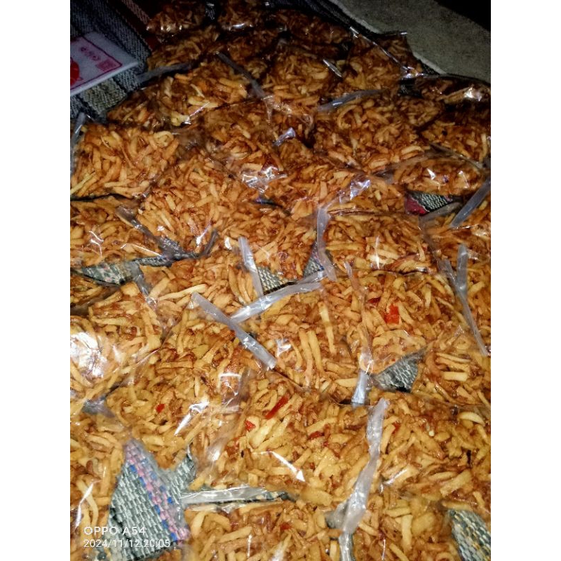 

ketela tela tela pedas gurih isi 12