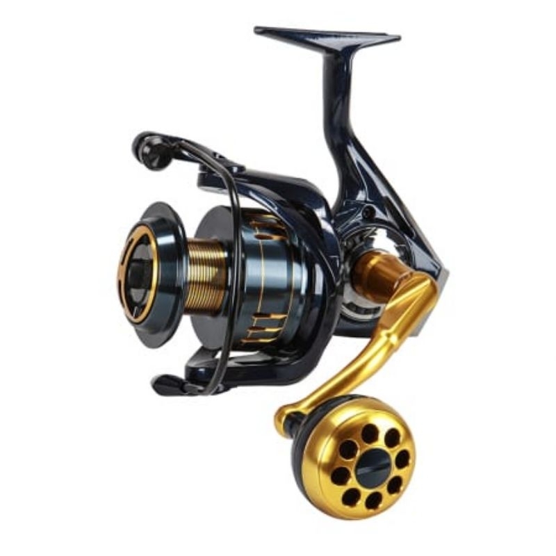 Reel Badak OKUMA SALINA Saltwater Spinning Reel New 2023 Power Handle kuat dan smooth