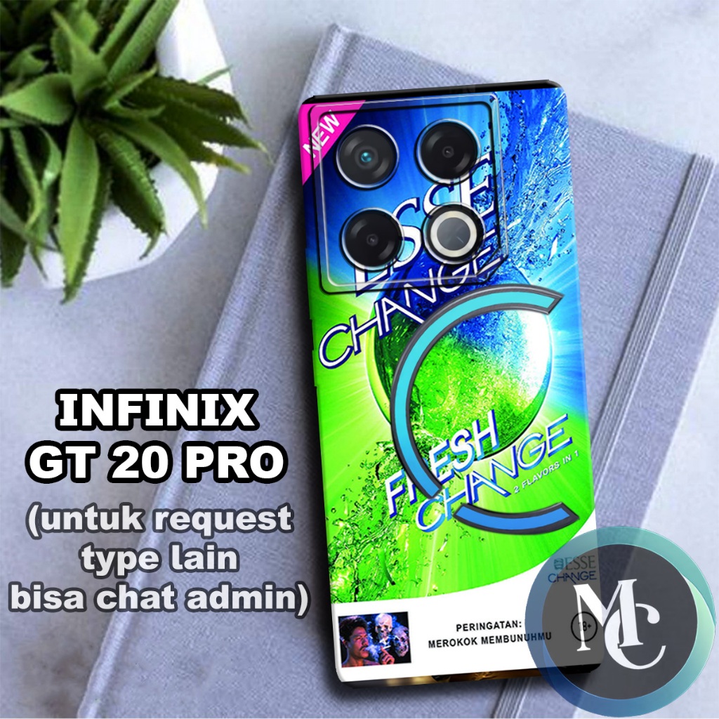 CC38/ Softcase karet lentur untuk INFINIX GT 20 PRO/Motif cewek/case INFINIX GT 20 PRO/kesing INFINI