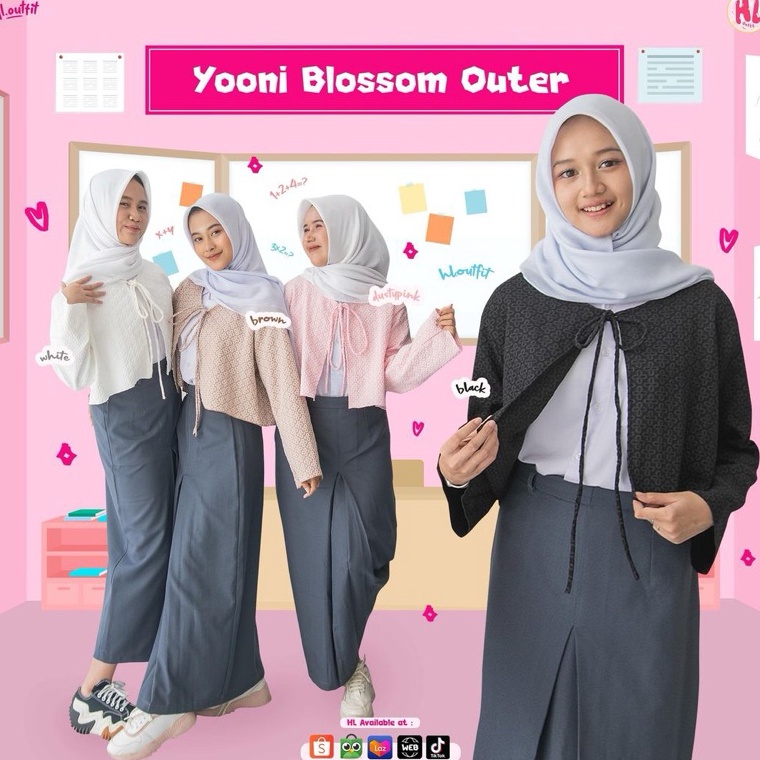 KODE R57R HL YOONI BLOSSOM OUTER REALPICT